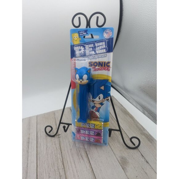 PEZ Candy Dispenser Sonic the Hedgehog Blue - Picture 1 of 5